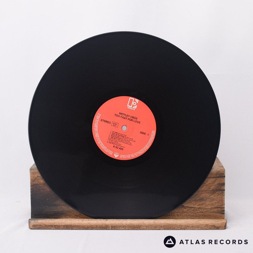 Mötley Crüe - Too Fast For Love - Reissue A2 B2 LP Vinyl Record - EX/EX