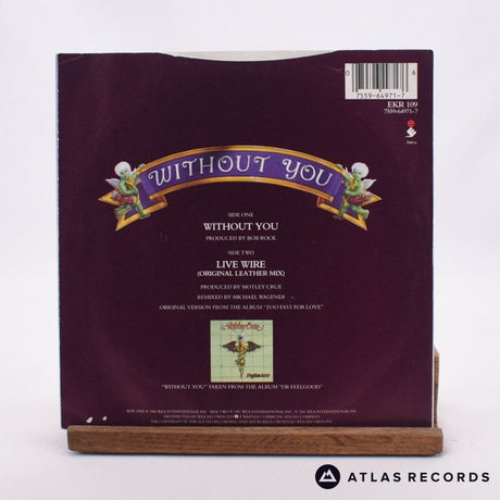Mötley Crüe - Without You - 7" Vinyl Record - EX/EX