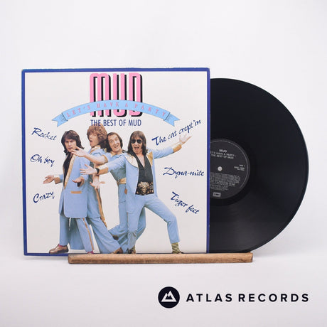 Mud Let's Have A Party - The Best Of Mud LP Vinyl Record - Front Cover & Record