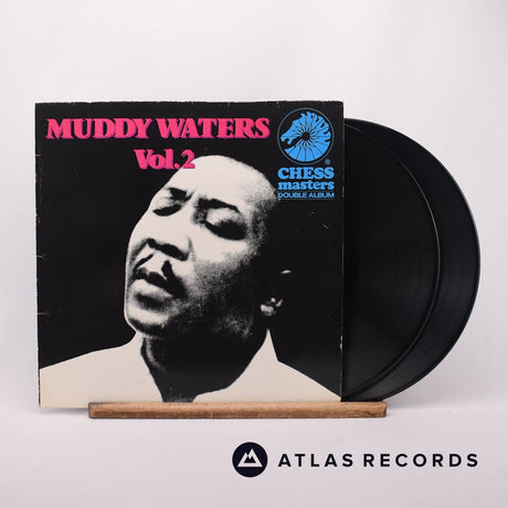Muddy Waters Chess Masters Vol. 2 2 x LP Vinyl Record - Front Cover & Record