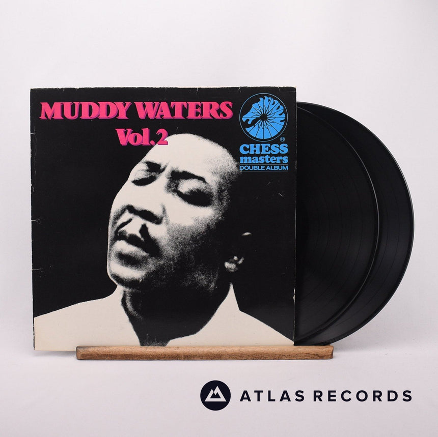 Muddy Waters Chess Masters Vol. 2 2 x LP Vinyl Record - Front Cover & Record