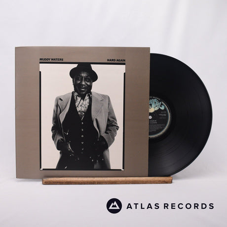 Muddy Waters Hard Again LP Vinyl Record - Front Cover & Record