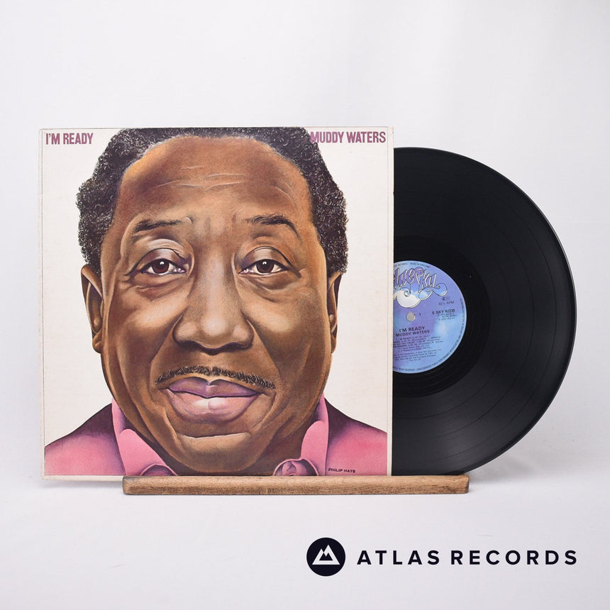 Muddy Waters I'm Ready LP Vinyl Record - Front Cover & Record