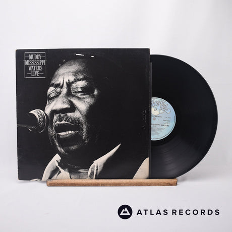 Muddy Waters Muddy "Mississippi" Waters Live LP Vinyl Record - Front Cover & Record