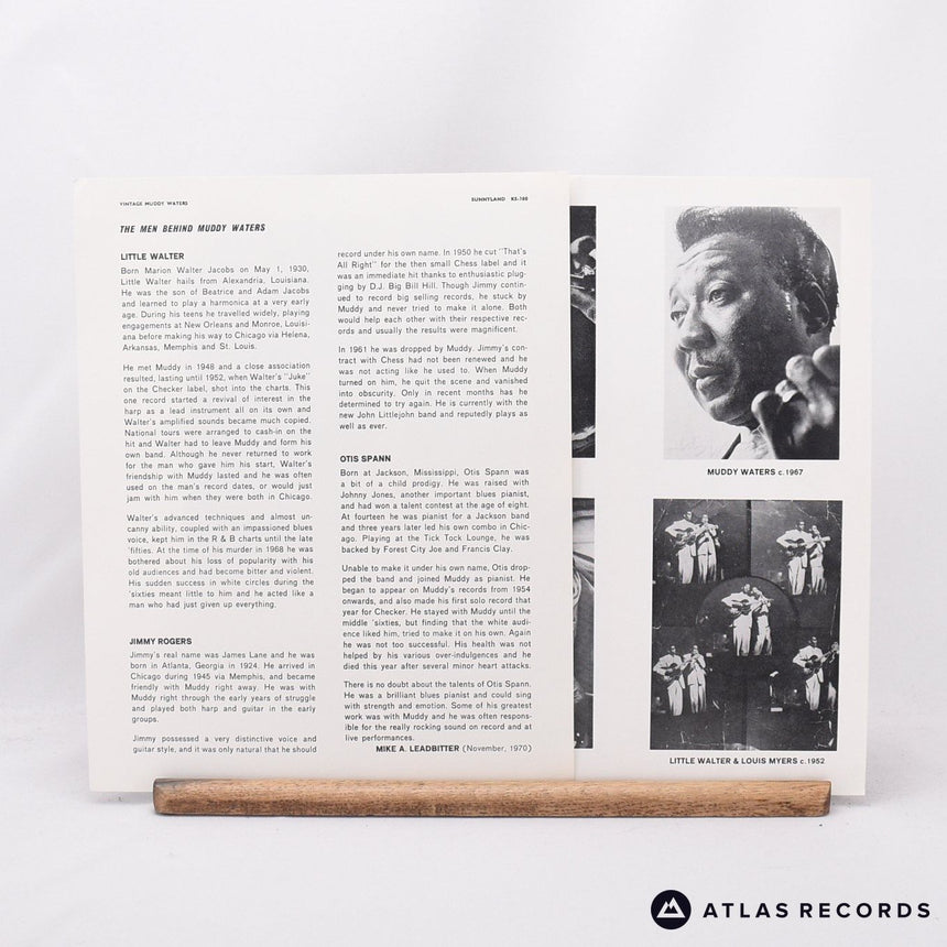 Muddy Waters - Vintage Muddy Waters - Insert A B LP Vinyl Record - EX/EX