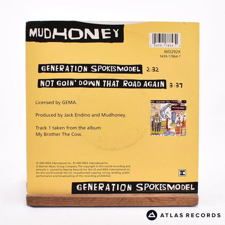 Mudhoney - Generation Spokesmodel - Red Limited Edition 7" Vinyl Record - VG+/EX