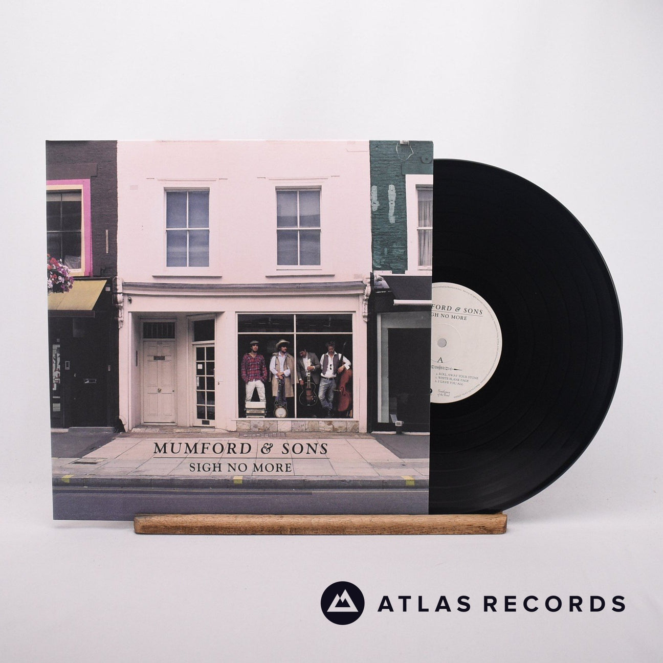 Mumford & Sons Sigh No More LP Vinyl Record - Front Cover & Record