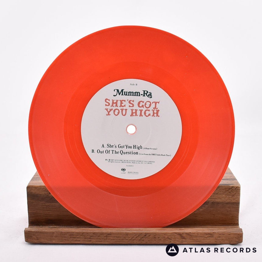Mumm-Ra - She's Got You High - Red Limited Edition 7" Vinyl Record - NM/NM