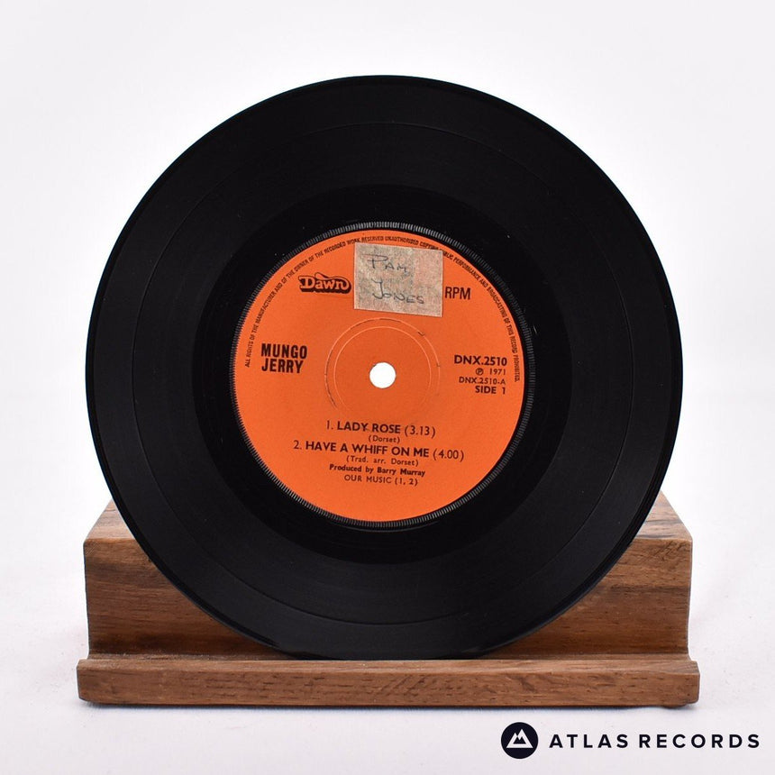Mungo Jerry - Lady Rose - 7" Maxi-Single Vinyl Record - VG+/VG+