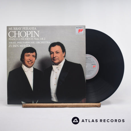Murray Perahia Chopin: Piano Concertos Nos. 1 & 2 LP Vinyl Record - Front Cover & Record