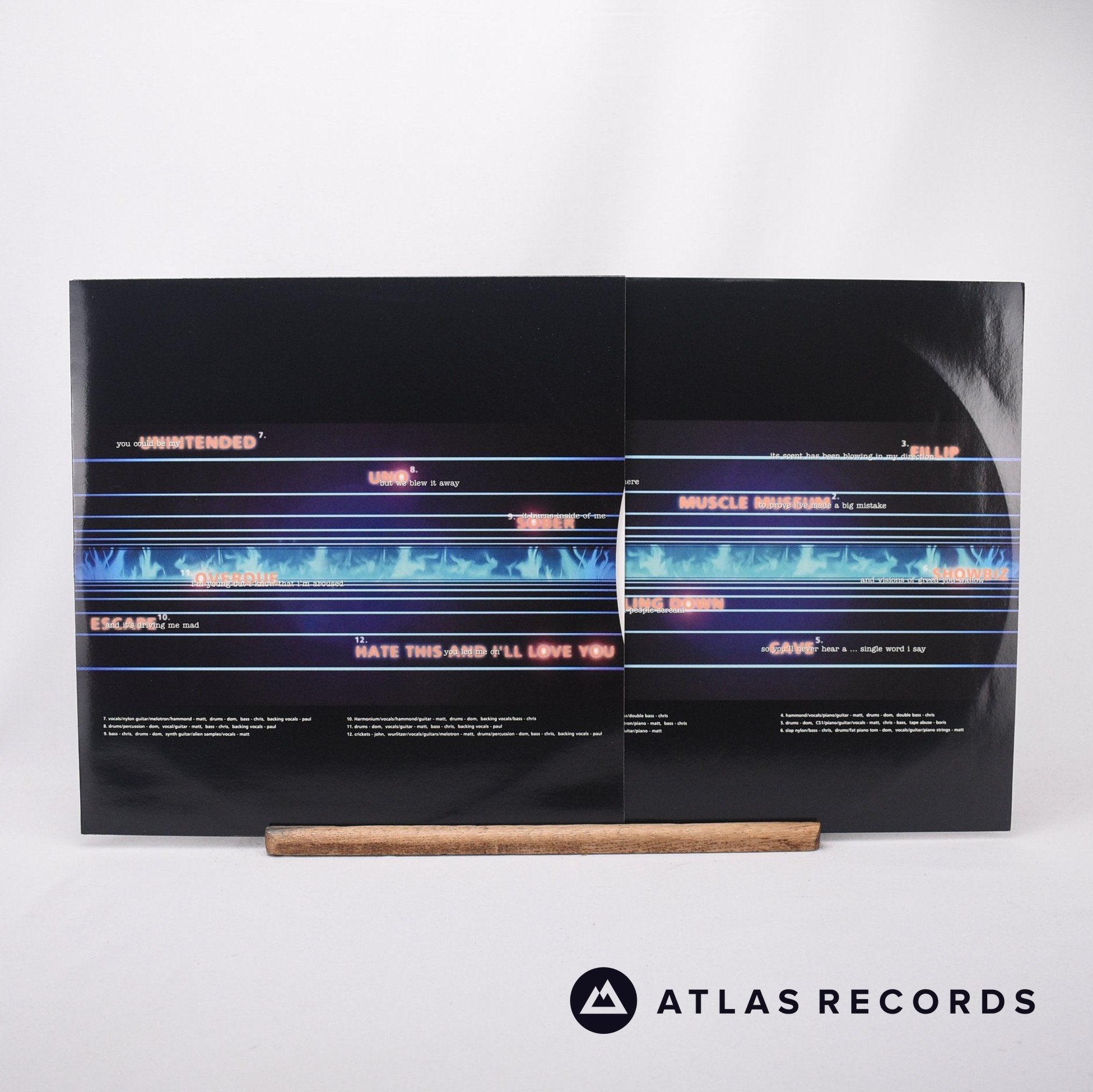 Muse Showbiz 2 x LP Vinyl Record EX/NM – Atlas Records
