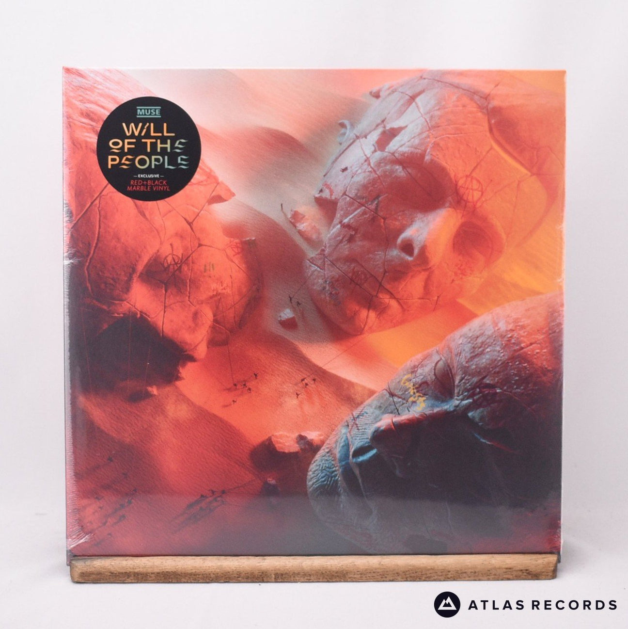 Muse Will Of The People LP Vinyl Record - Front Cover & Record
