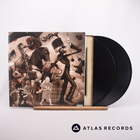 My Chemical Romance The Black Parade 2 x LP Vinyl Record - Front Cover & Record