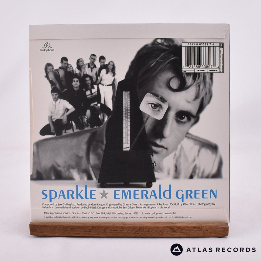 My Life Story - Sparkle - Clear Glitter Limited Edition 7" Vinyl Record - NM/NM