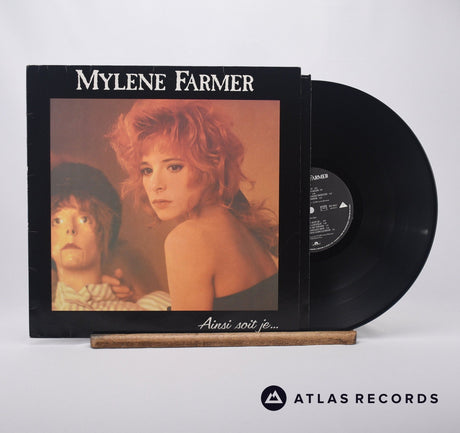 Mylène Farmer Ainsi Soit Je... LP Vinyl Record - Front Cover & Record