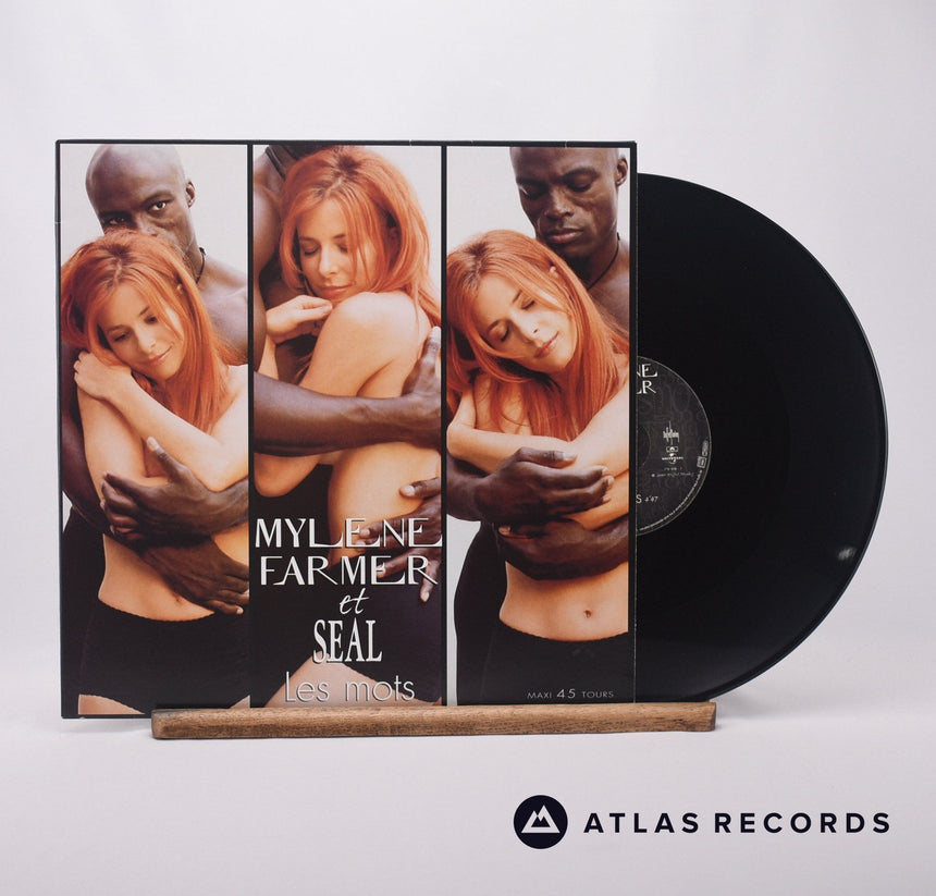 Mylène Farmer Les Mots 12" Vinyl Record - Front Cover & Record