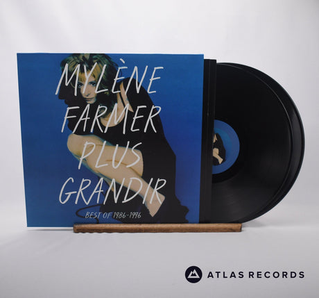 Mylène Farmer Plus Grandir Double LP Vinyl Record - Front Cover & Record