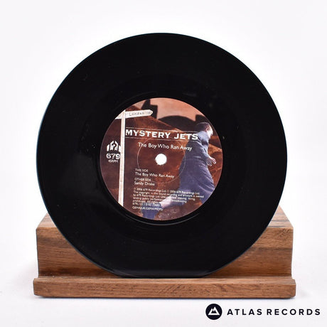 Mystery Jets - The Boy Who Ran Away - Cardboard Band 7" Vinyl Record - NM/NM