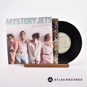 Mystery Jets Two Doors Down 7" Vinyl Record - Front Cover & Record