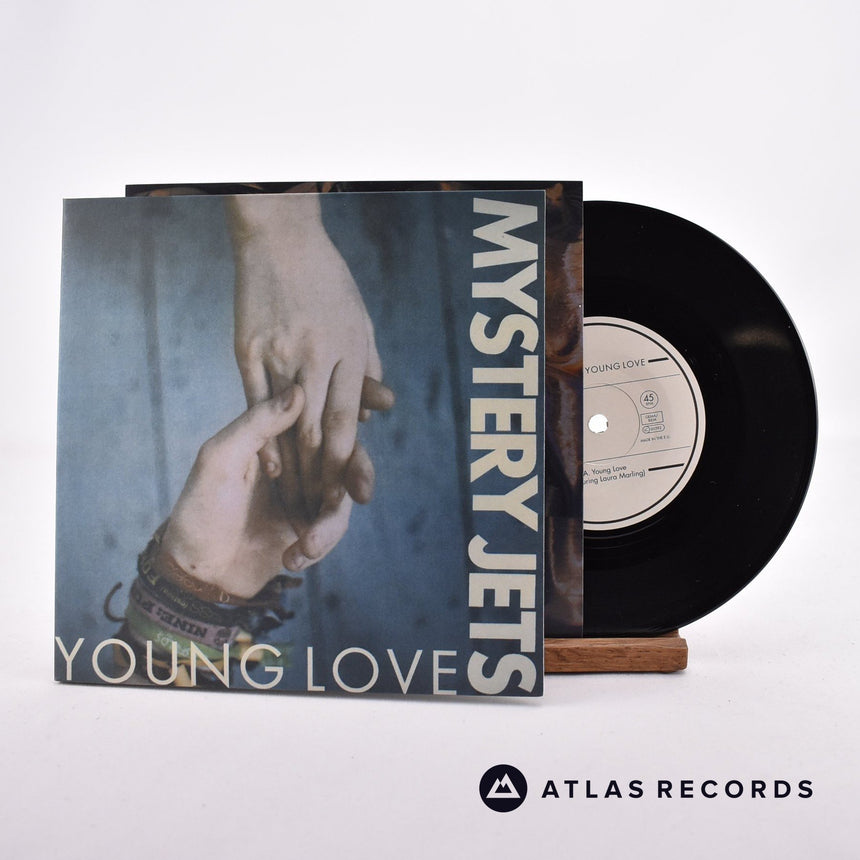 Mystery Jets Young Love 7" Vinyl Record - Front Cover & Record
