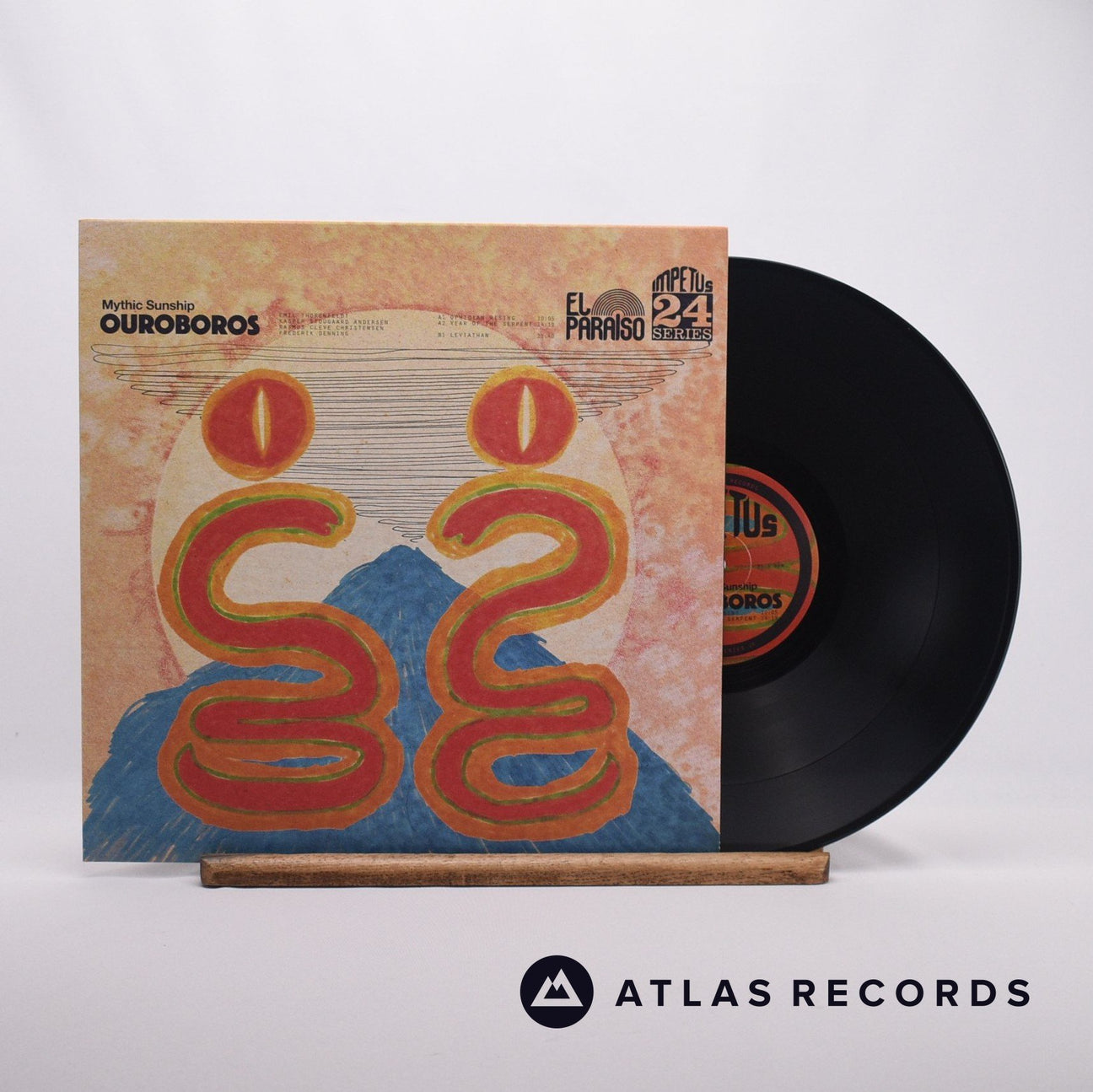 Mythic Sunship Ouroboros LP Vinyl Record - Front Cover & Record