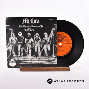 Mythra Death And Destiny 7" Vinyl Record - Front Cover & Record