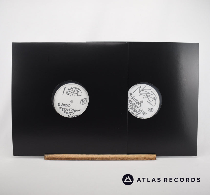 N*E*R*D - No_One Ever Really Dies - Die-Cut Sleeve 2 x LP Vinyl Record - EX