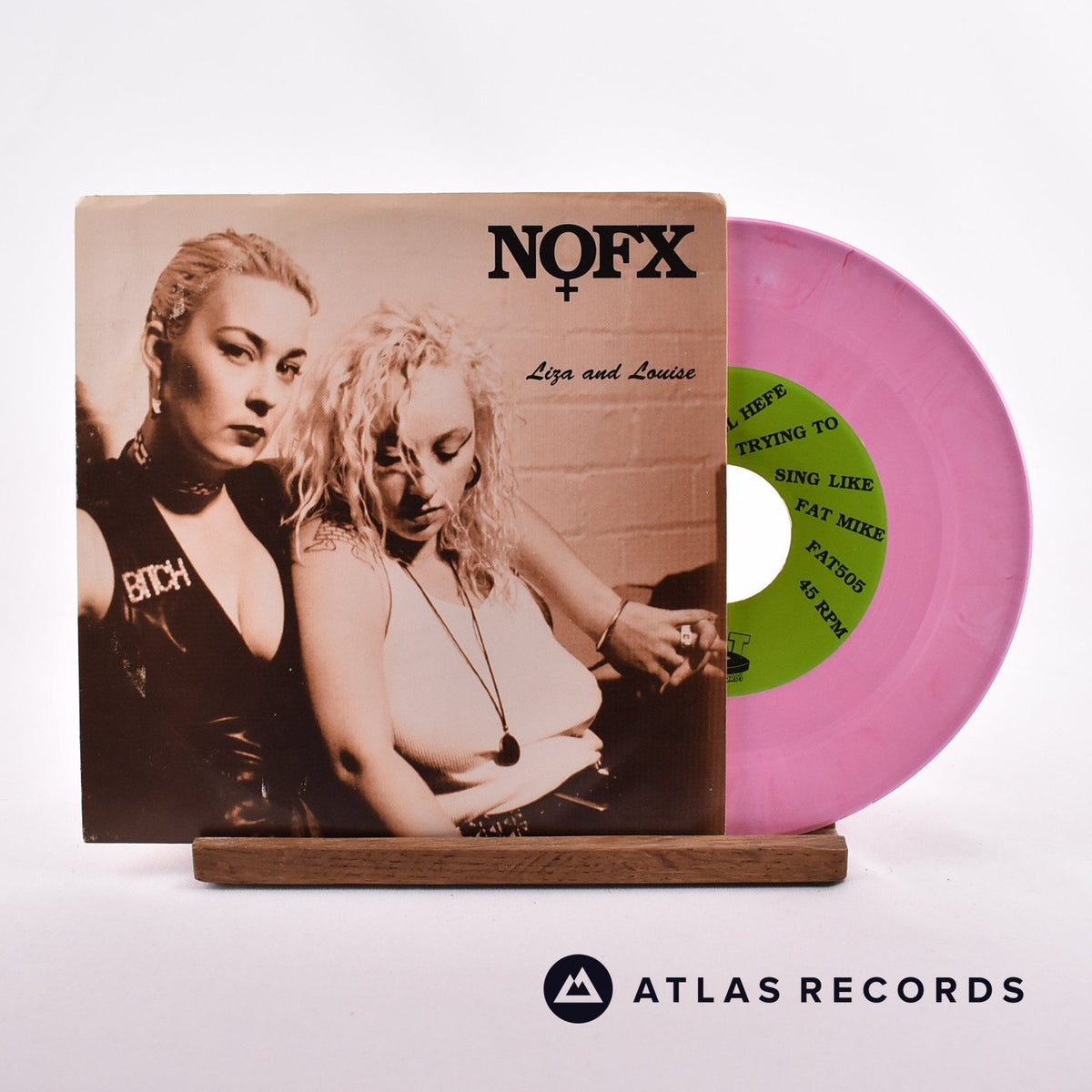 NOFX Liza And Louise 7" Vinyl Record - Front Cover & Record