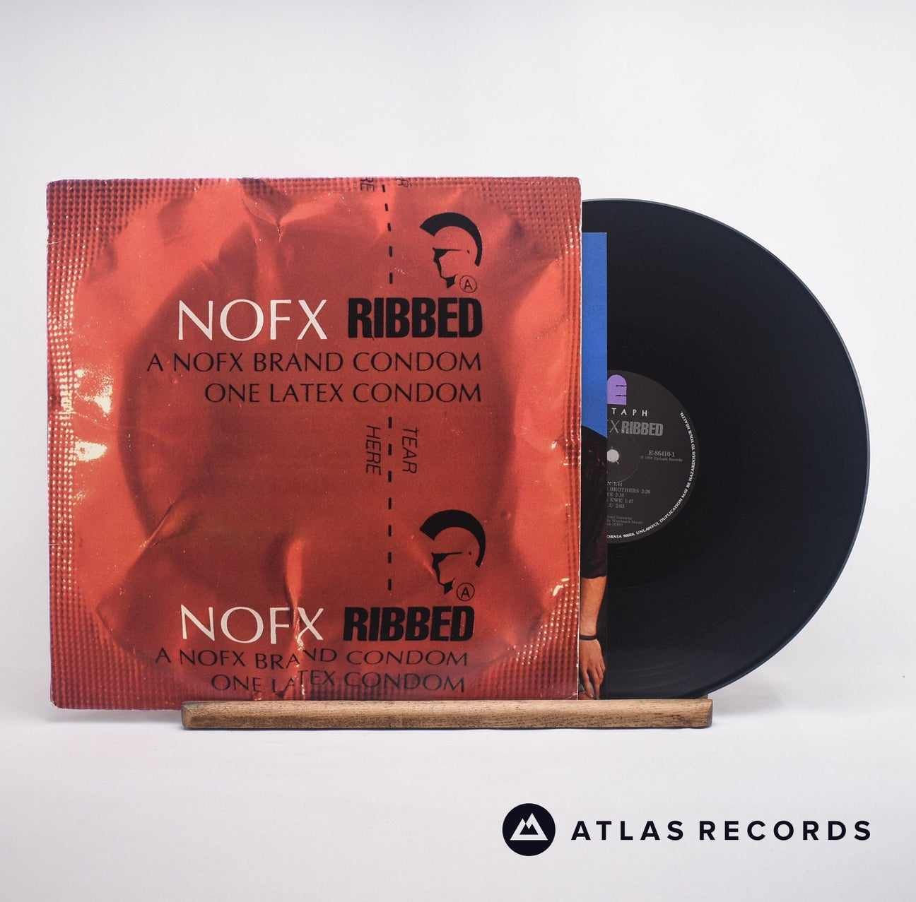 NOFX Ribbed LP Vinyl Record - Front Cover & Record