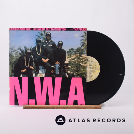 N.W.A. Express Yourself 12" Vinyl Record - Front Cover & Record