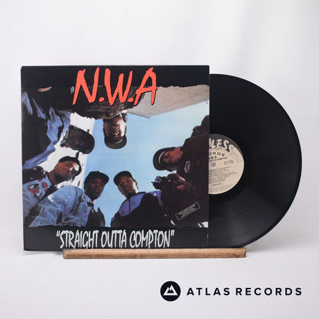 N.W.A. Straight Outta Compton LP Vinyl Record - Front Cover & Record