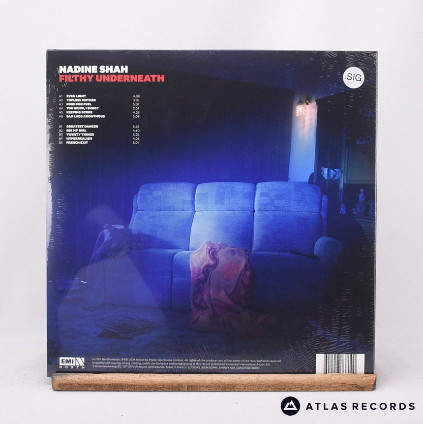 Nadine Shah - Filthy Underneath - Red Poster Sealed Signed LP Vinyl Record - NEW