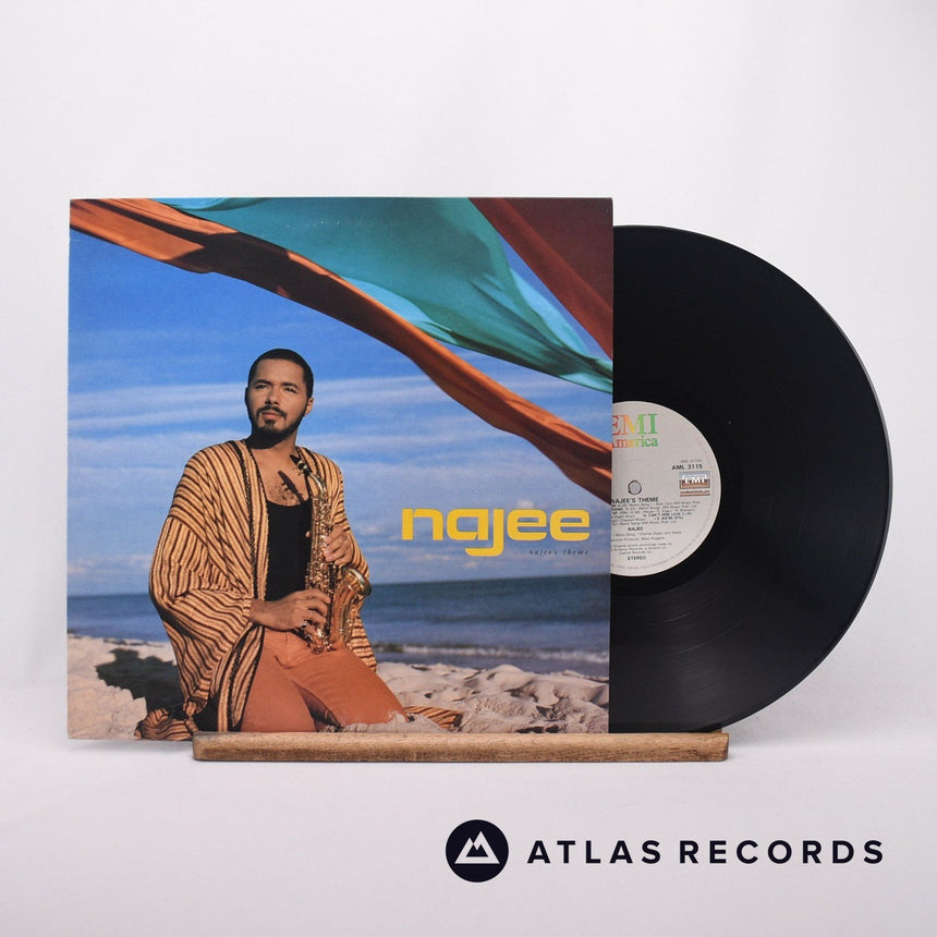 Najee Najee's Theme LP Vinyl Record - Front Cover & Record