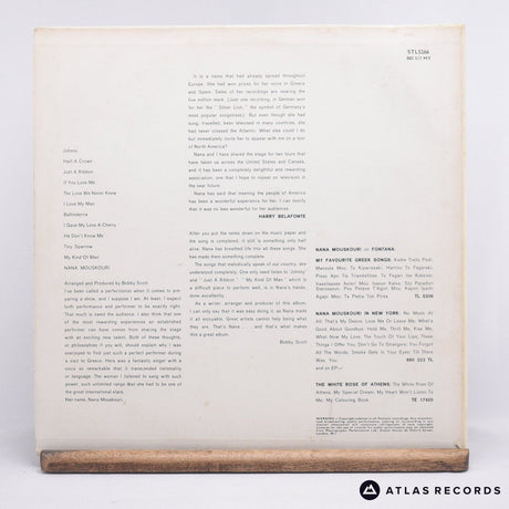 Nana Mouskouri - Nana - LP Vinyl Record - EX/VG+