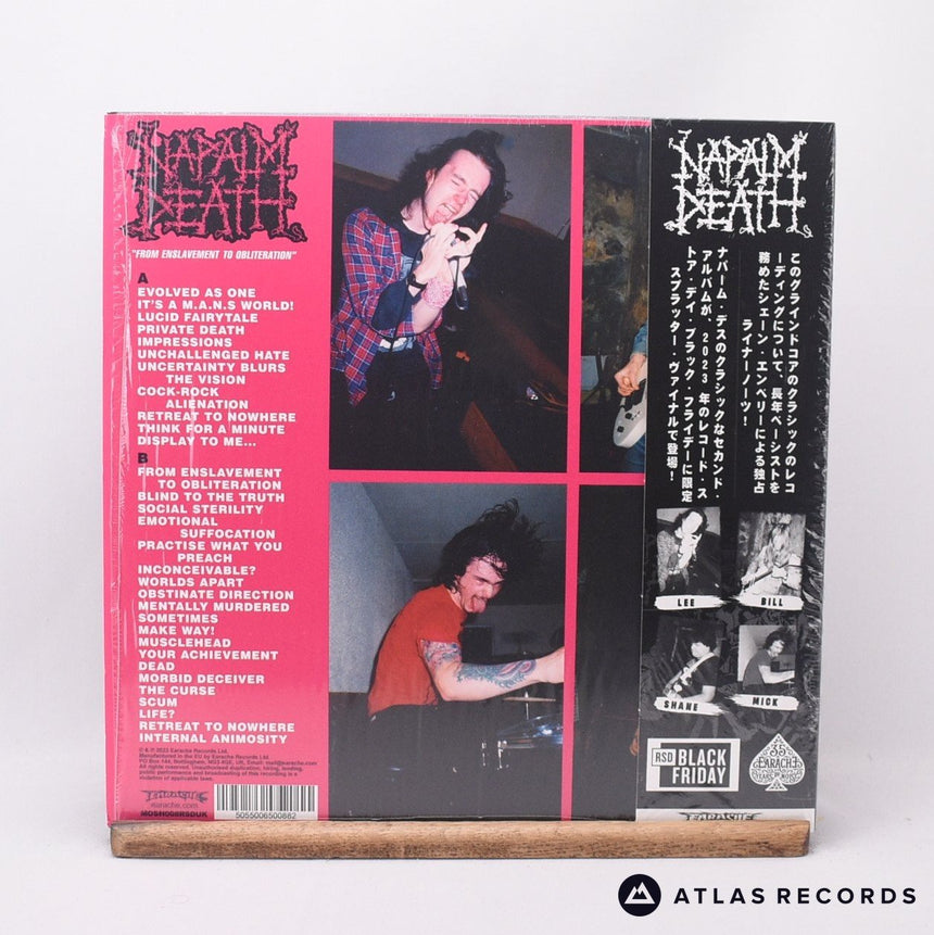 Napalm Death - From Enslavement To Obliteration - LP Vinyl Record