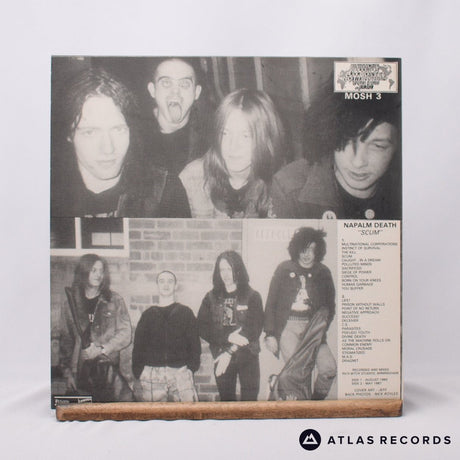 Napalm Death - Scum - Repress A1 B1 LP Vinyl Record - EX/VG+