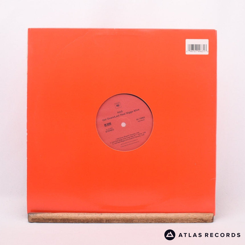 Nas - Get Down - Die-Cut Sleeve Us 12" Vinyl Record - EX/VG+