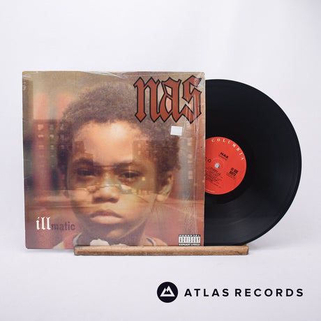 Nas Illmatic LP Vinyl Record - Front Cover & Record