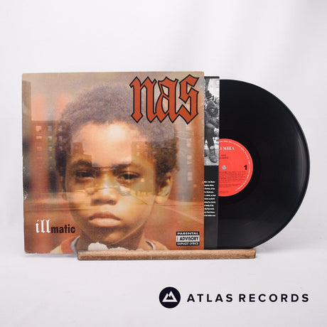 Nas Illmatic LP Vinyl Record - Front Cover & Record