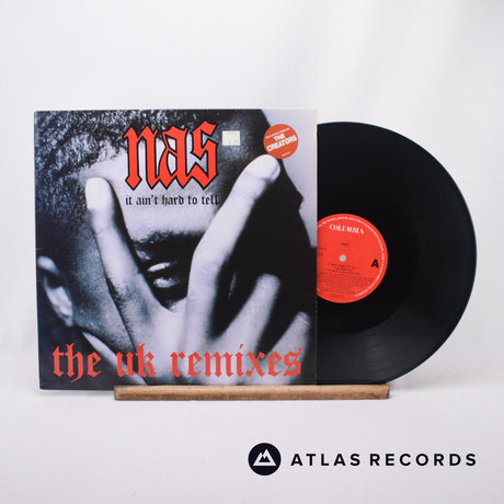 Nas It Ain't Hard To Tell 12" Vinyl Record - Front Cover & Record