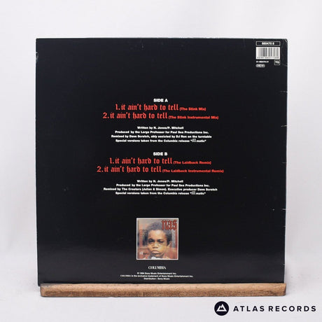Nas - It Ain't Hard To Tell (The UK Remixes) - 12" Vinyl Record - EX/VG+