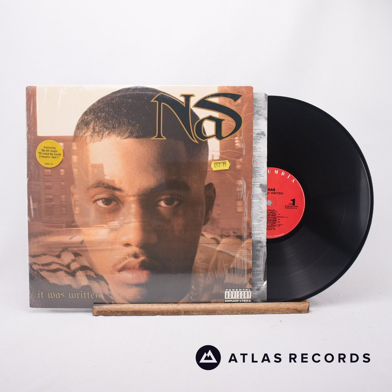 Nas It Was Written LP Vinyl Record - Front Cover & Record