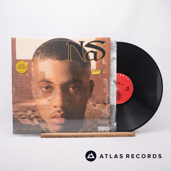 Nas It Was Written LP Vinyl Record EX/EX – Atlas Records