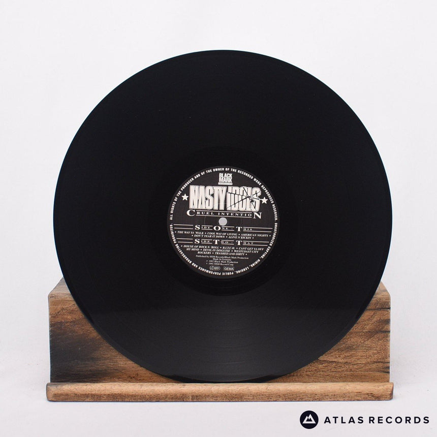 Nasty Idols - Cruel Intention - A B LP Vinyl Record - EX/EX