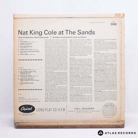 Nat King Cole - At The Sands - LP Vinyl Record - VG+/EX