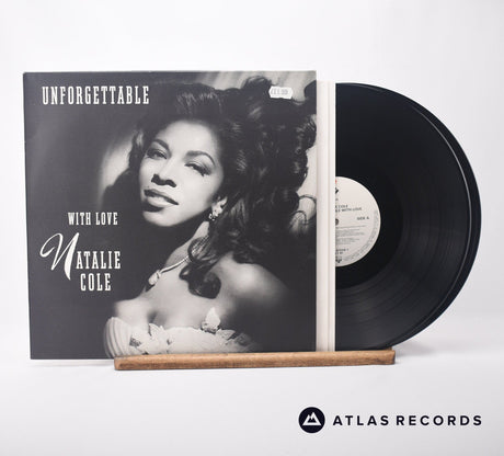 Natalie Cole Unforgettable With Love Double LP Vinyl Record - Front Cover & Record