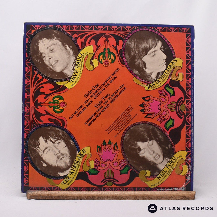National Head Band - Albert 1 - Embossed Sleeve A1 B1 LP Vinyl Record - VG+/EX