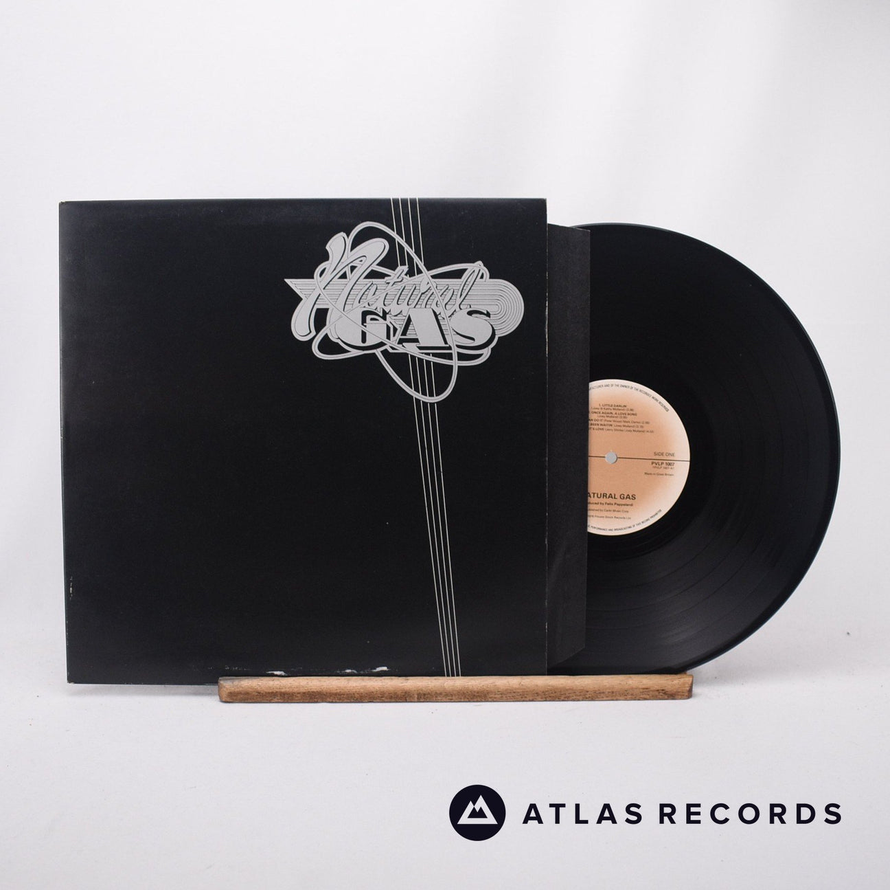 Natural Gas Natural Gas LP Vinyl Record - Front Cover & Record