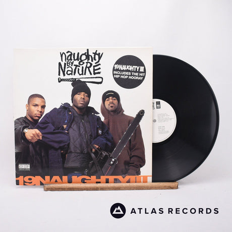Naughty By Nature 19 Naughty III LP Vinyl Record - Front Cover & Record