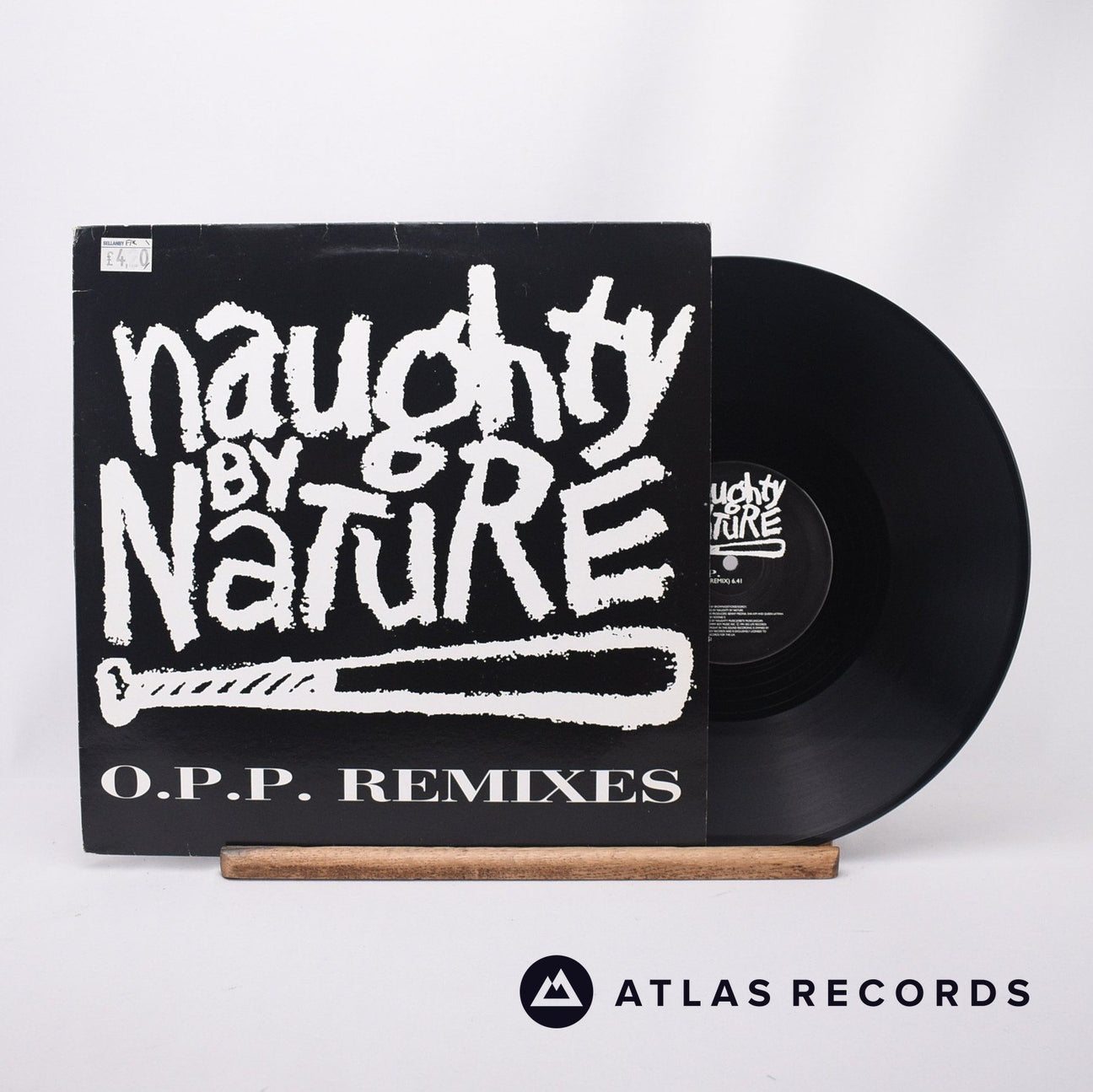 Naughty By Nature O.P.P. 12" Vinyl Record - Front Cover & Record